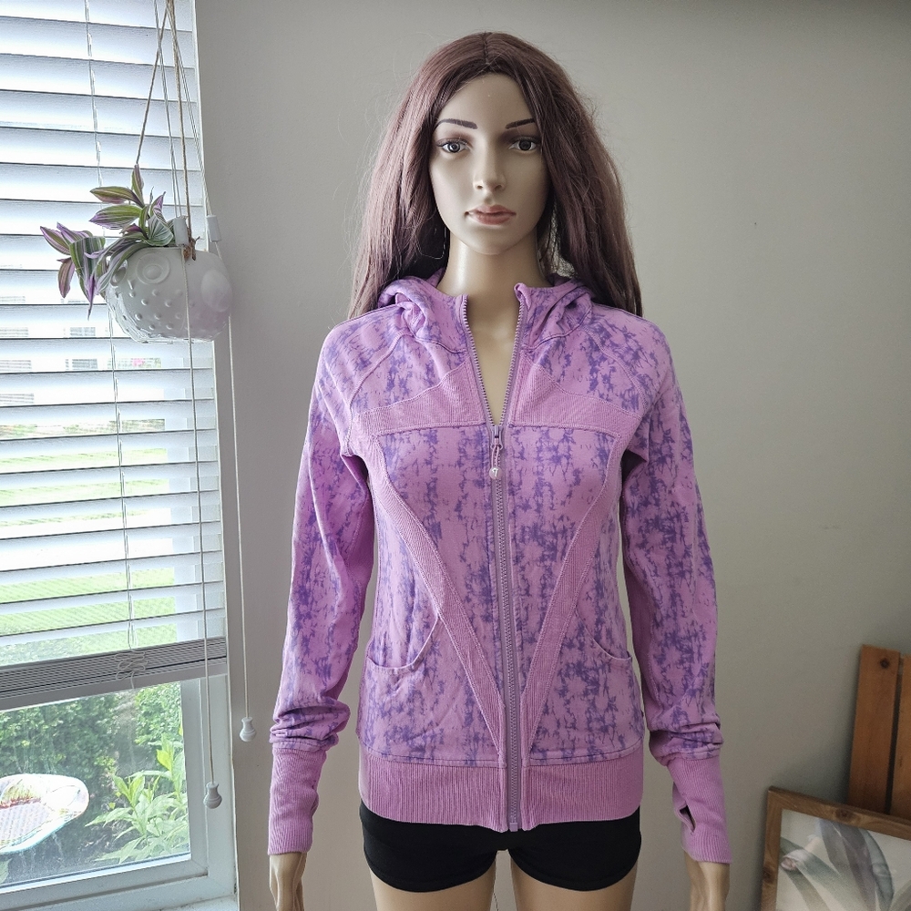 Ivivva by Lululemon purple hoodie sweatshirt jacket